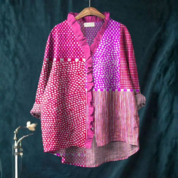 Rosaline | Patchwork Muse Blouse