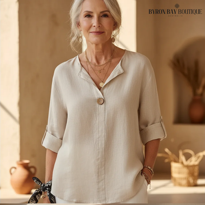 Luna - Casual V-Neck Blouse