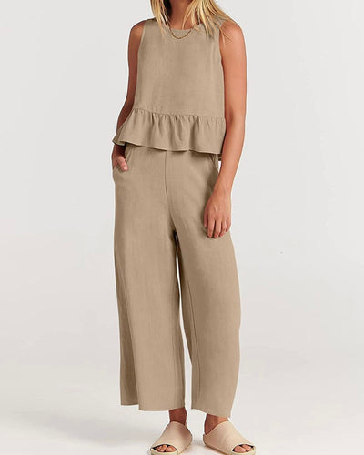 Roxanne - Chic Ruffled Set