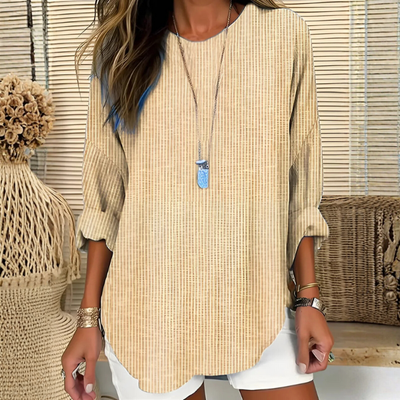 Rhea | Trendy Striped Blouse