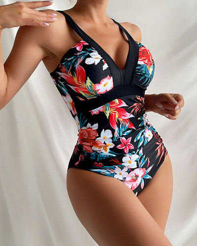 VANESSA -  Floral Swimsuit