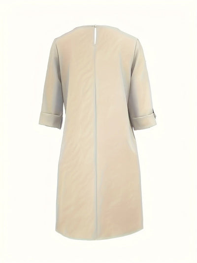 Kayana - Comfortable Round Nek Dress
