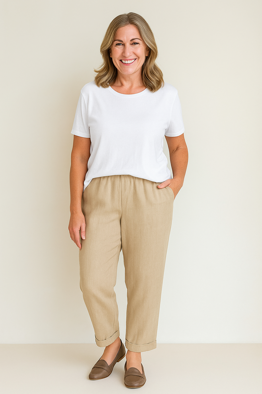 Wendy | Timeless Cotton Trousers