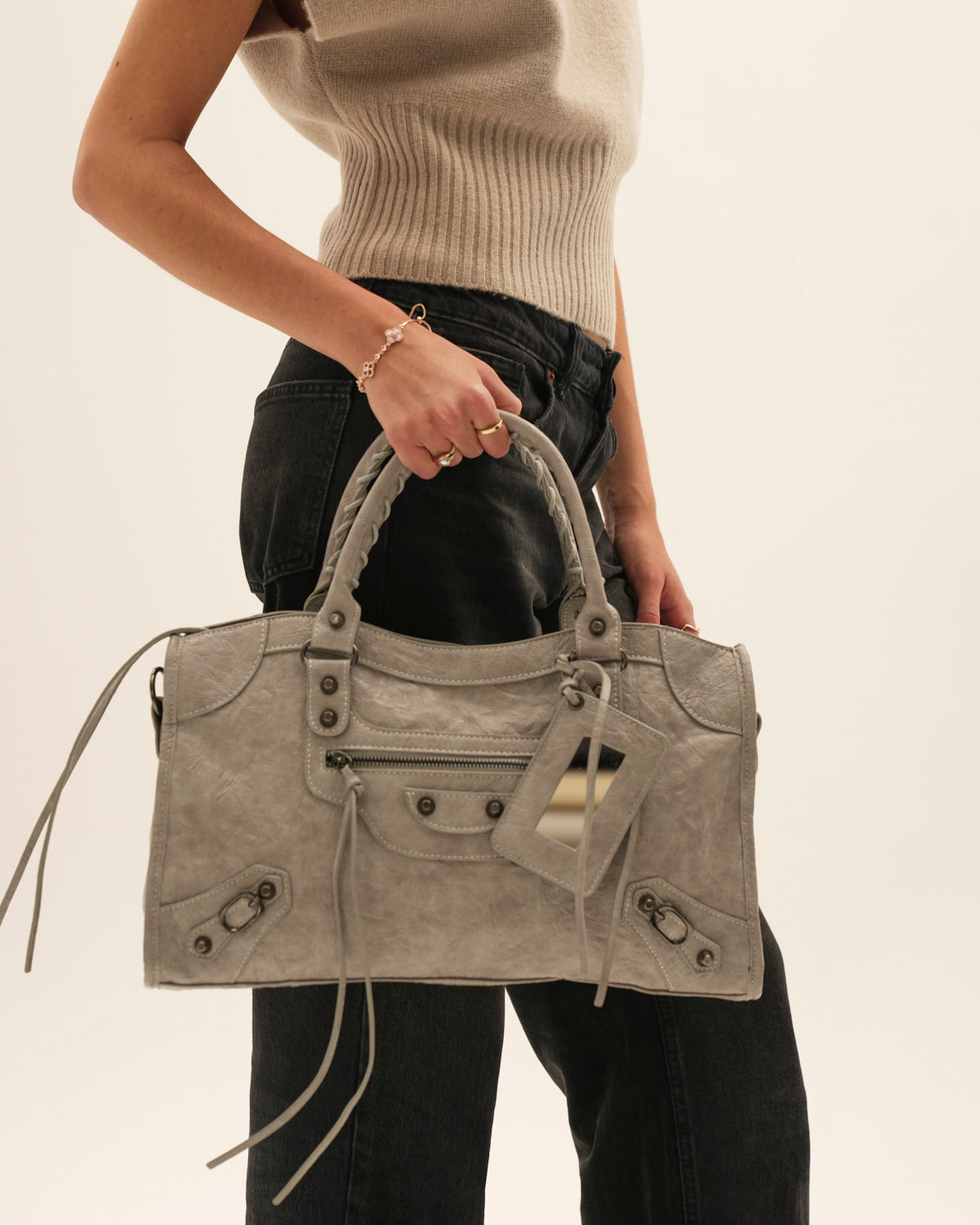 It girl bag - Light grey
