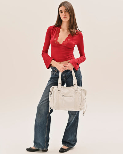 Vintage City Bag - White