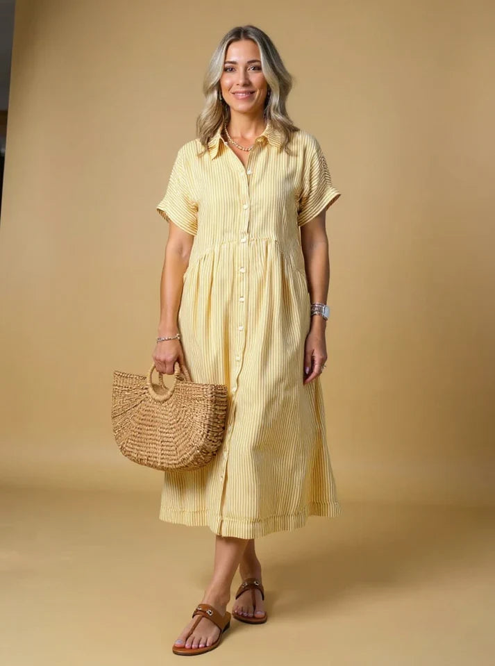 Aurelie | Chic Striped Dress