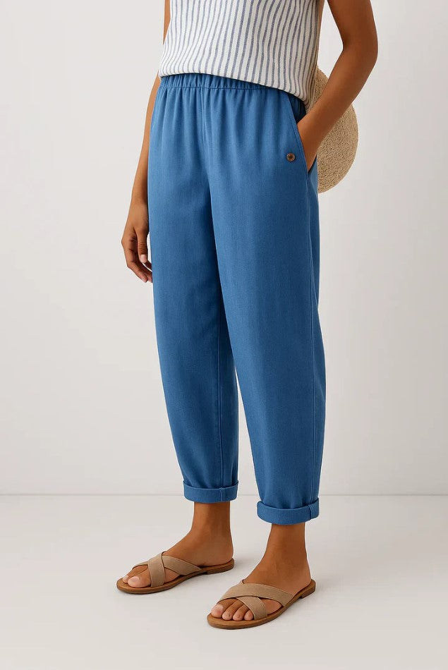 Wendy | Timeless Cotton Trousers