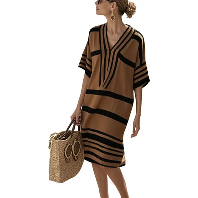 Zoe | Flowing Striped Dress