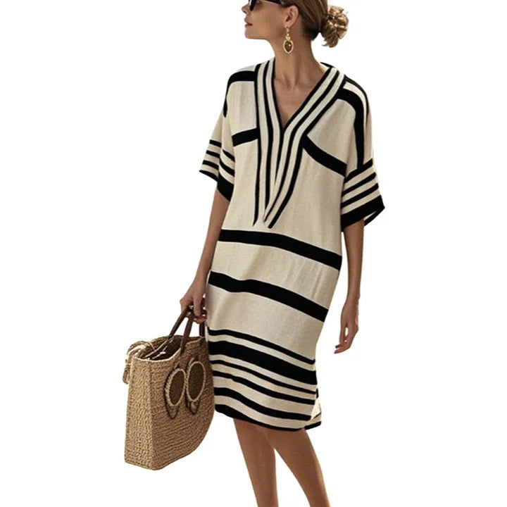 Zoe | Flowing Striped Dress