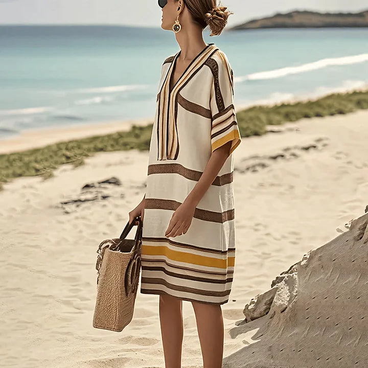 Zoe | Flowing Striped Dress