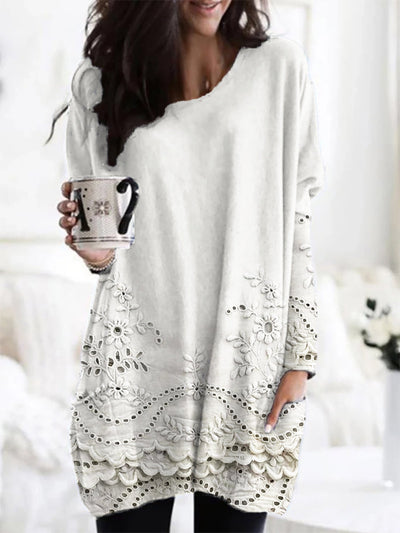 Nora | Printed Cozy Sweater