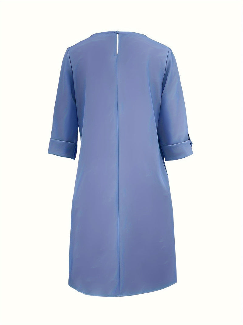Kayana - Comfortable Round Nek Dress