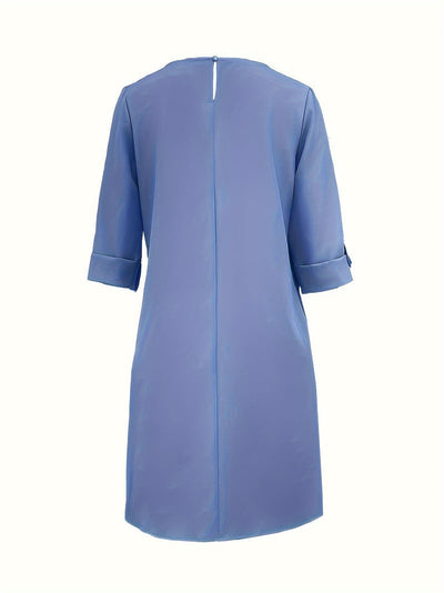 Kayana - Comfortable Round Nek Dress